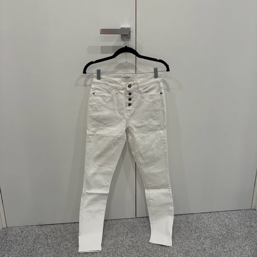 Frame Denim White Women's Jeans